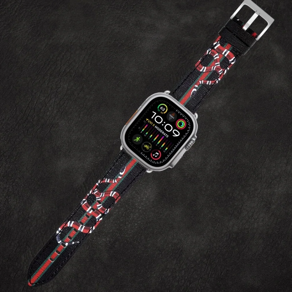 Luxury Apple watch band strap series 2 3 4 5 6 7 8 9 10 11 SE ULTRA 1 2 3